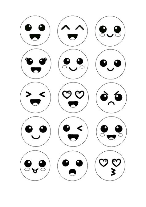 emoji coloring sheet|Free Printable Emoji Coloring Pages